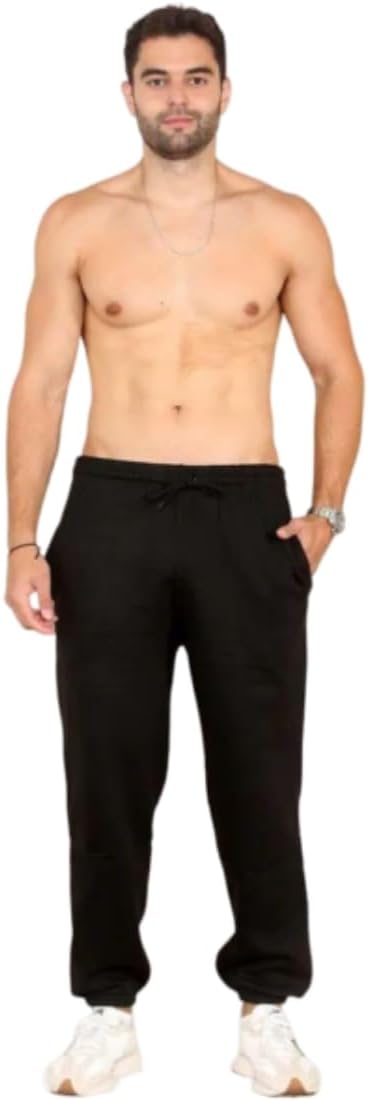 Men Trouser Cotton Fleece Work & Casual Jogging Pants