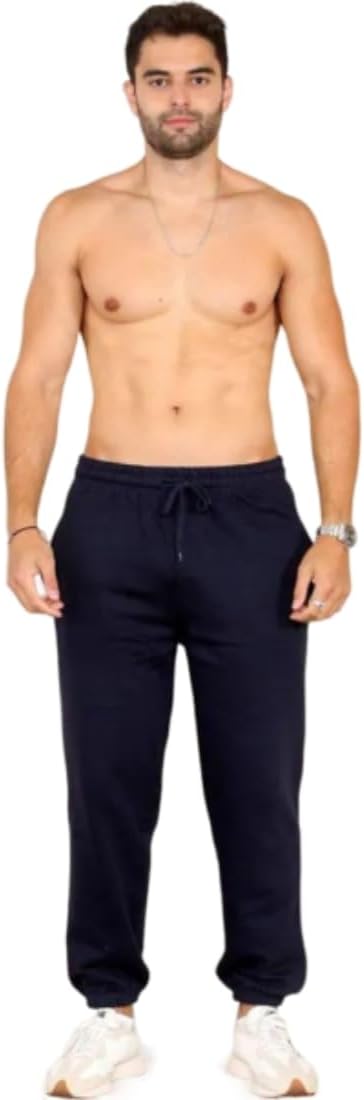 Men Trouser Cotton Fleece Work & Casual Jogging Pants